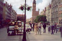 Huvudstr&aring;ket i Gdansk