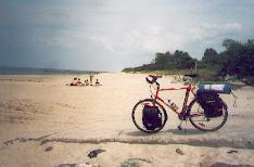 Strand vid Seebad Ahlberg