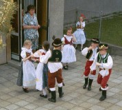 Inf&ouml;r l&ouml;rdagens dansuppvisning