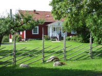 Stora Sl&auml;tthult, g&aring;rden som enligt lag f&ouml;rs&ouml;rjde krigsmakten med folk till krig i Tyskland och Norge. /Lejon/