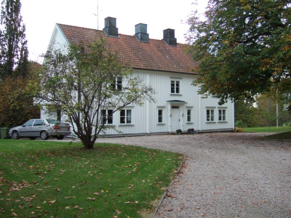 Pr&auml;stg&aring;rden till &Ouml;rby kyrka n&auml;ra Kinna./Johan Gustav Bennich/&auml;ven Clara B./